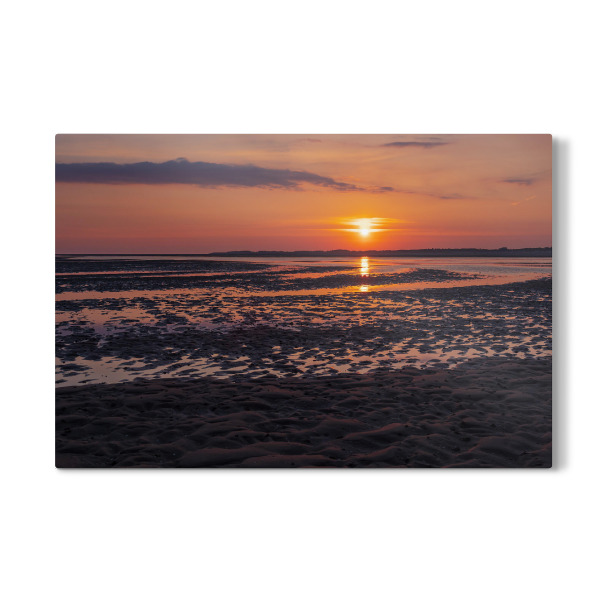 Galerie-Print "Wattenmeer im Sonnenaufgang" 30x20 cm artboxONE