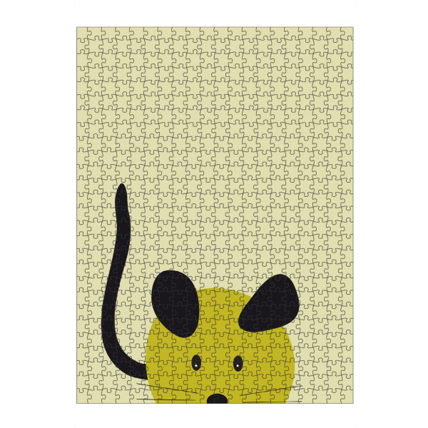 Puzzle Ravensburger "Tierportrait Maus" artboxONE - Für Kinder,Tiere