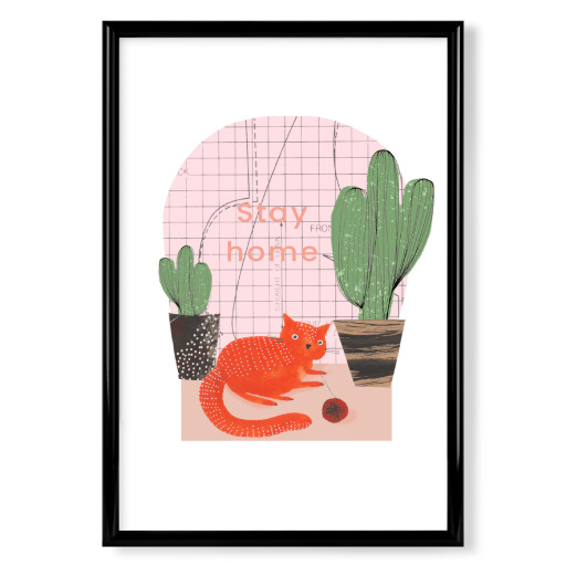 Lisa Dolson - Stay Home Katze