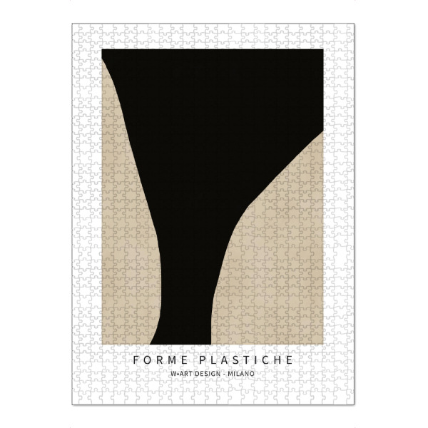 Puzzle Ravensburger "FORME PLASTICHE - ABSTRACT SHAPES" artboxONE - Abstrakt