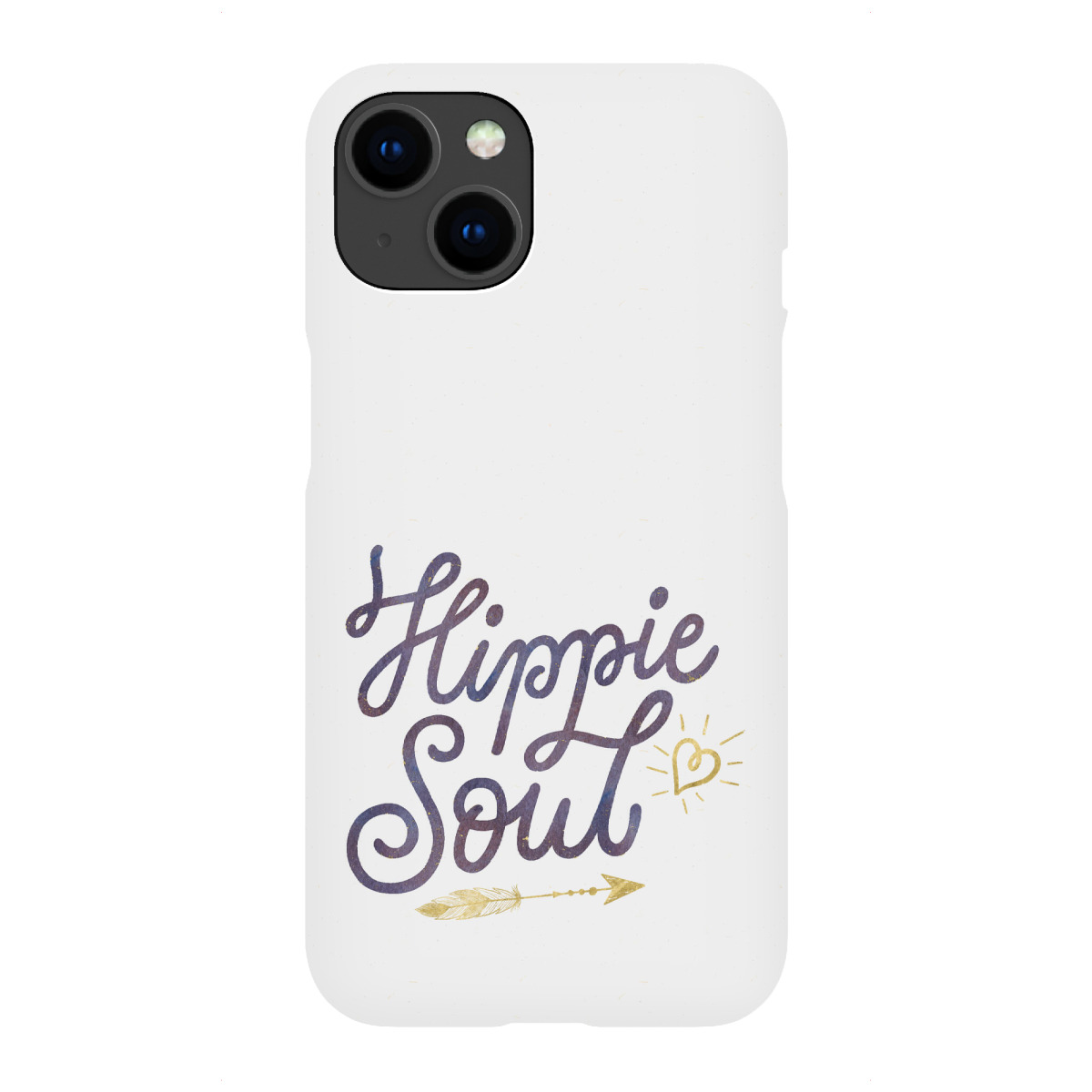 iPhone "Hippie im Herzen" Premium-Case Handyhülle artboxONE