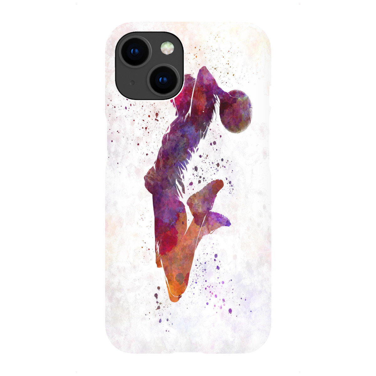 "Young woman basketball player"für iPhone - Premium-Case Handyhülle artboxONE