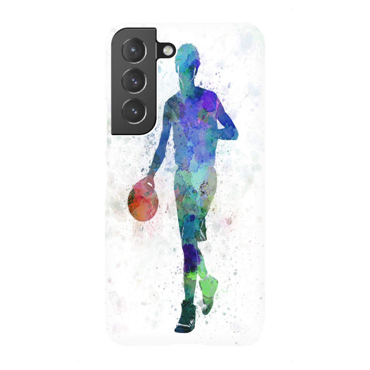 "Young man basketball player-c"für Samsung Galaxy - Premium-Case Handyhülle artboxONE