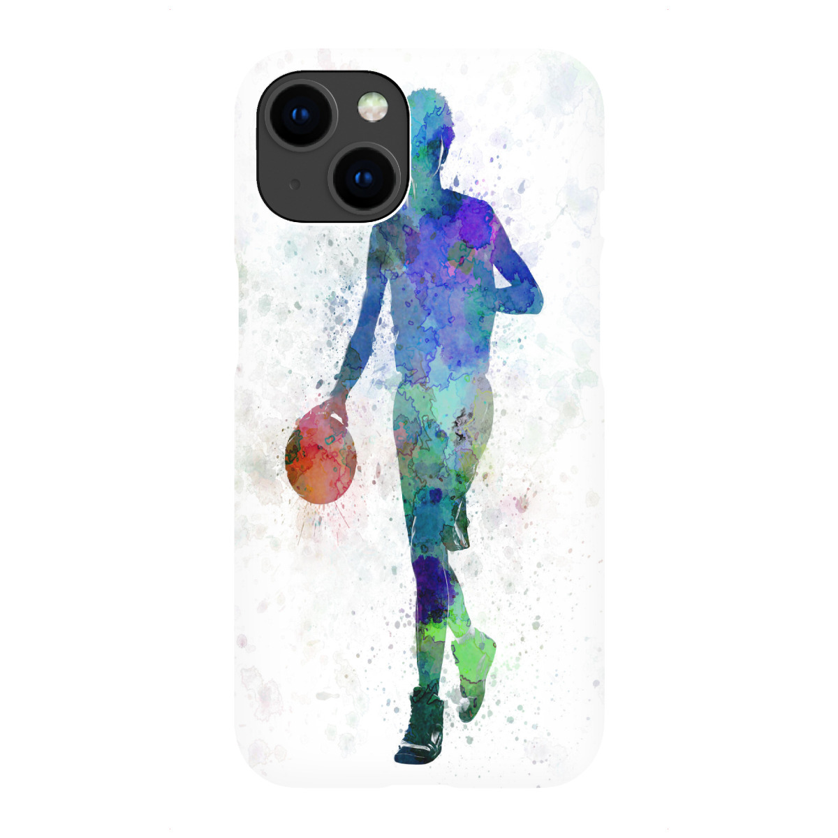 iPhone "Young man basketball player-c" Premium-Case Handyhülle artboxONE