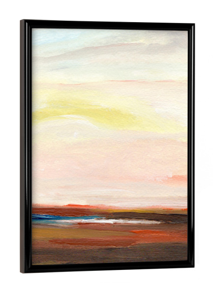 Poster mit schwarzem Rahmen "Scirocco view" artboxONE - Natur,Abstrakt