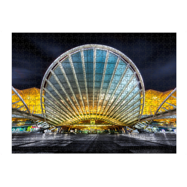 artboxONE Puzzle "Bahnhof Oriente" artboxONE - Reise,Architektur