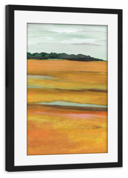 Poster mit Rahmen schwarz "Canary lea" artboxONE - Natur,Reise,Abstrakt