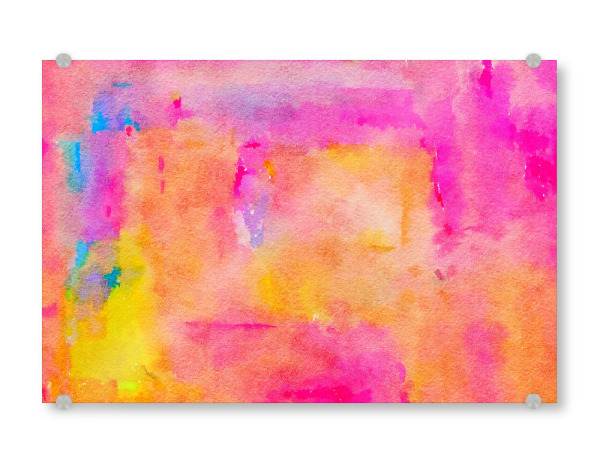 Acrylglasbild "Be A Rainbow In Someone's Cloud" artboxONE - Abstrakt
