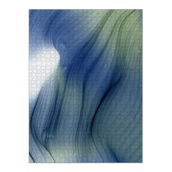 Puzzle Ravensburger "Waterfall - colorful" artboxONE - Abstrakt