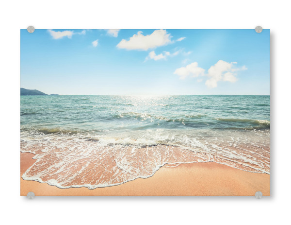 Acrylglasbild "Sand and Sun" artboxONE - Natur,Reise,Reise / Strand und Meer,Reise / Asien,Reise / Länder