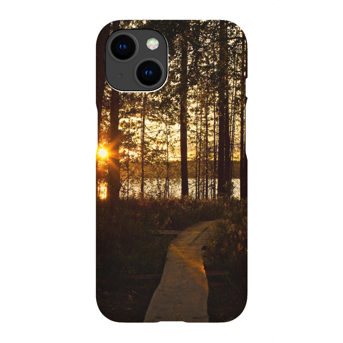 "Steg zum See"für iPhone - Premium-Case Handyhülle artboxONE