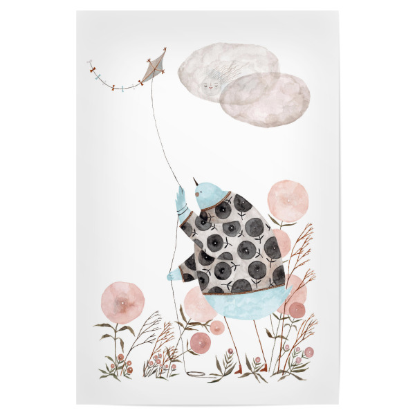 Poster 30x20 cm "Voglhuber - Drachenfliegen" artboxONE - Natur,Floral,Tiere