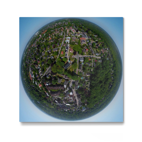Galerie-Print "Reinbek- Kirche M. Magdalenen -Hi" 30x30 cm artboxONE