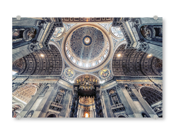 Acrylglasbild "St Peter's Basilica" artboxONE - Städte,Reise,Architektur,Reise / Länder,Städte / Rom