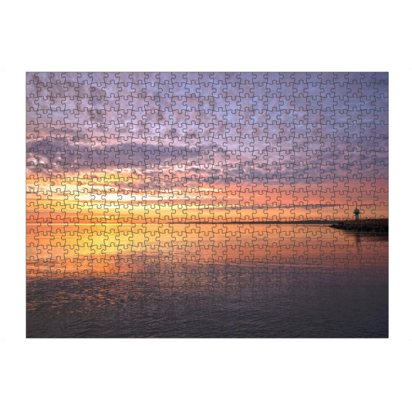artboxONE Puzzle "Morgenstimmung am Ostseestrand" artboxONE - Natur,Reise,Reise / Strand und Meer,Reise / Länder