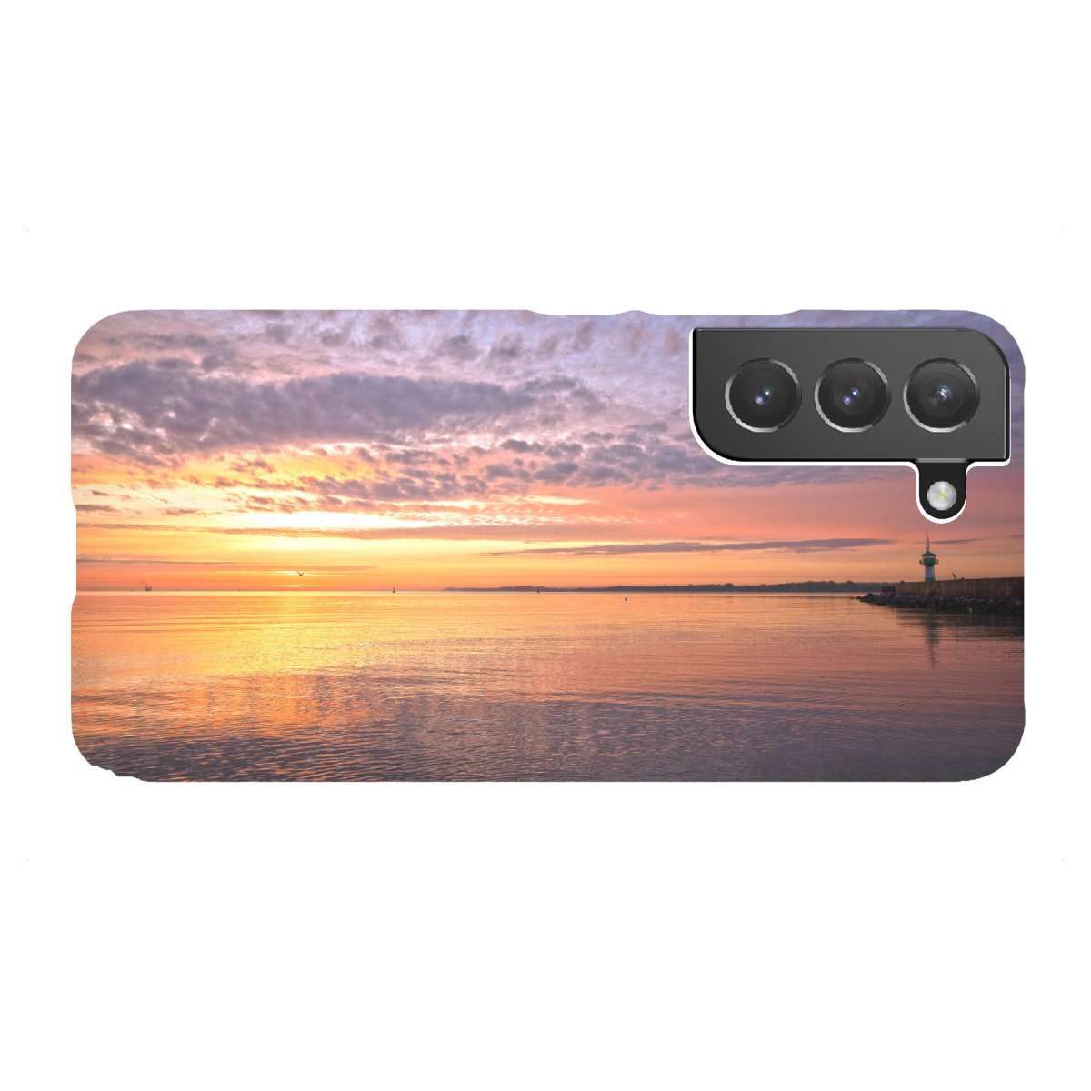 Samsung Galaxy "Morgenstimmung am Ostseestrand" Premium-Case Handyhülle artboxONE