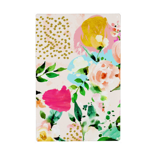 Metall Poster "Floral Blush" artboxONE - Natur,Floral