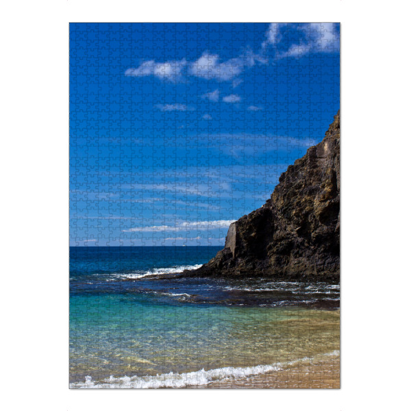 Puzzle Ravensburger "Sandstrand Playa del Papagayo" artboxONE - Natur,Reise,Reise / Strand und Meer,Reise / Länder