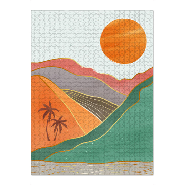 Puzzle Ravensburger "Landscape 3 (matart)" artboxONE - Natur,Abstrakt