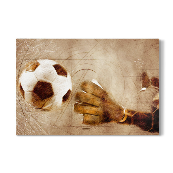 Galerie-Print "Goal sport illustration" 30x20 cm artboxONE