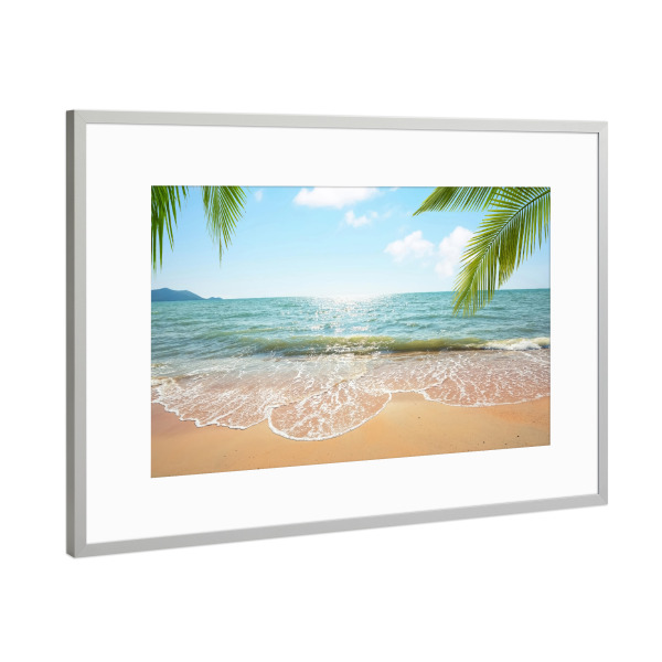 Poster mit Rahmen Silber "Holiday time" artboxONE - Natur,Reise,Reise / Strand und Meer,Reise / Asien,Reise / Länder