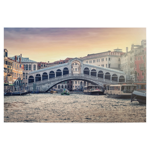 Poster "Rialto Bridge" artboxONE - Städte,Reise,Architektur,Städte / Venedig,Reise / Länder