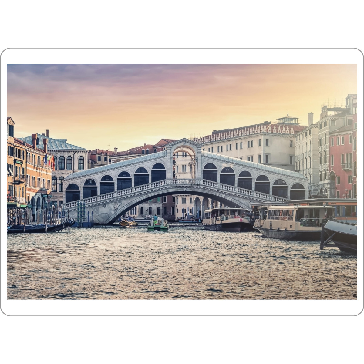 Tischset "Rialto Bridge" artboxONE - Städte,Reise,Architektur,Städte / Venedig,Reise / Länder