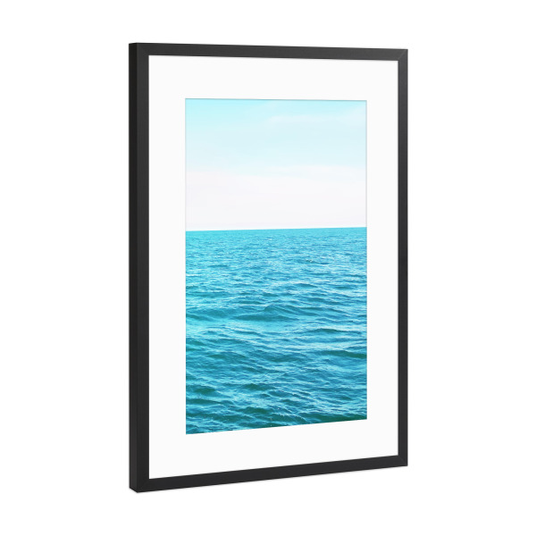 Poster mit Rahmen Schwarz (Metallic) "Oceana" artboxONE - Natur