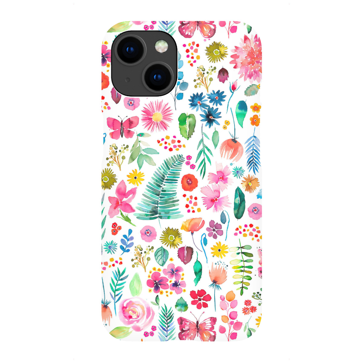 "Colorful Flowers Forest Plants"für iPhone - Premium-Case Handyhülle artboxONE