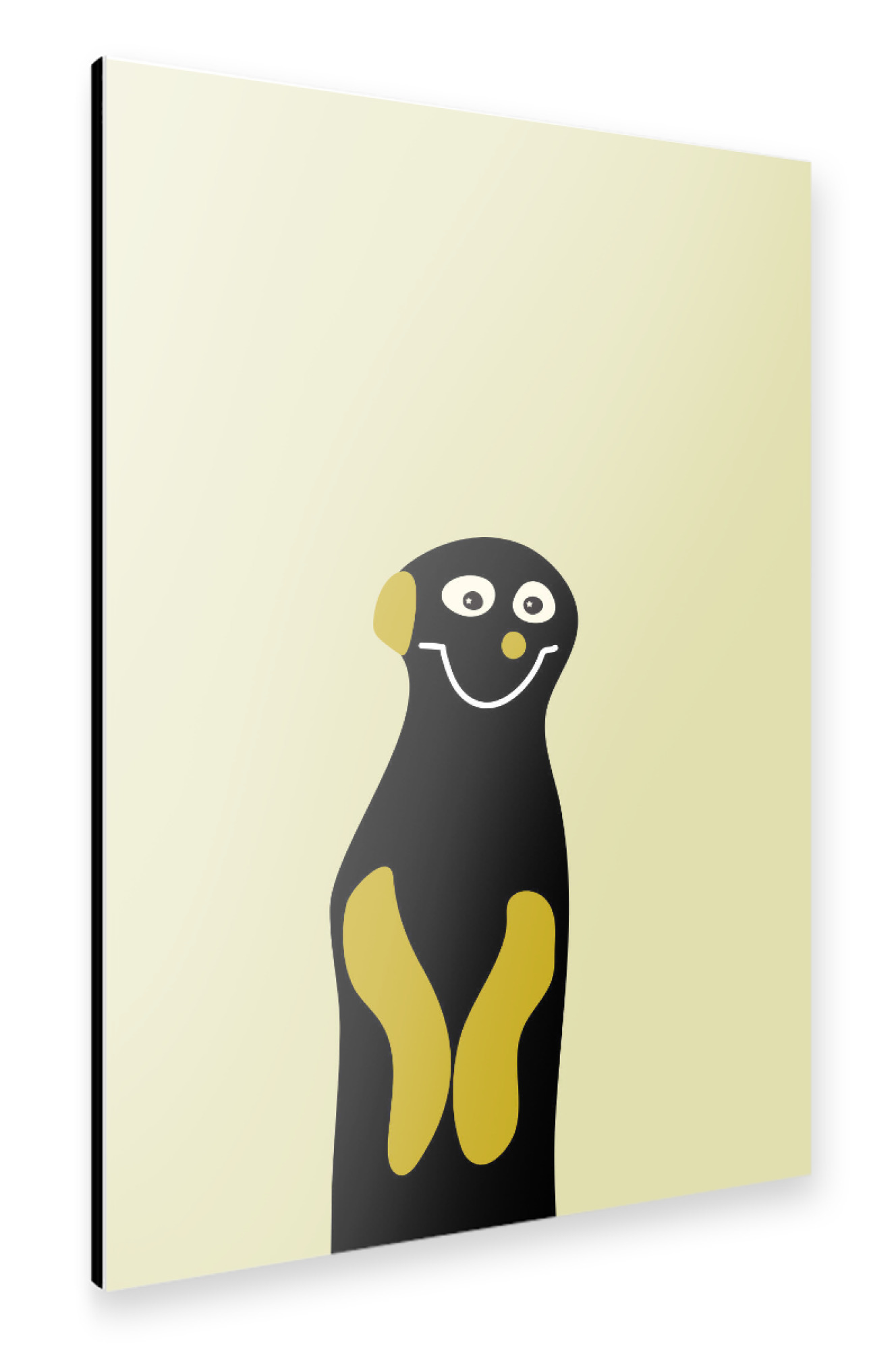 Alu-Dibond "Erdmännchen Tierportrait" 30x20 cm artboxONE