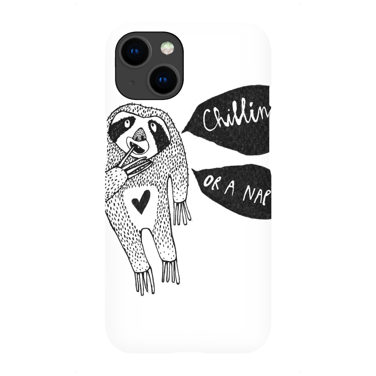 iPhone "Lea Schulze - Chilling Faultier" Premium-Case Handyhülle artboxONE