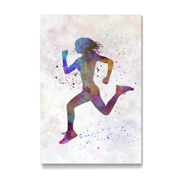Galerie-Print "Woman runner jogger running-d" 30x20 cm artboxONE