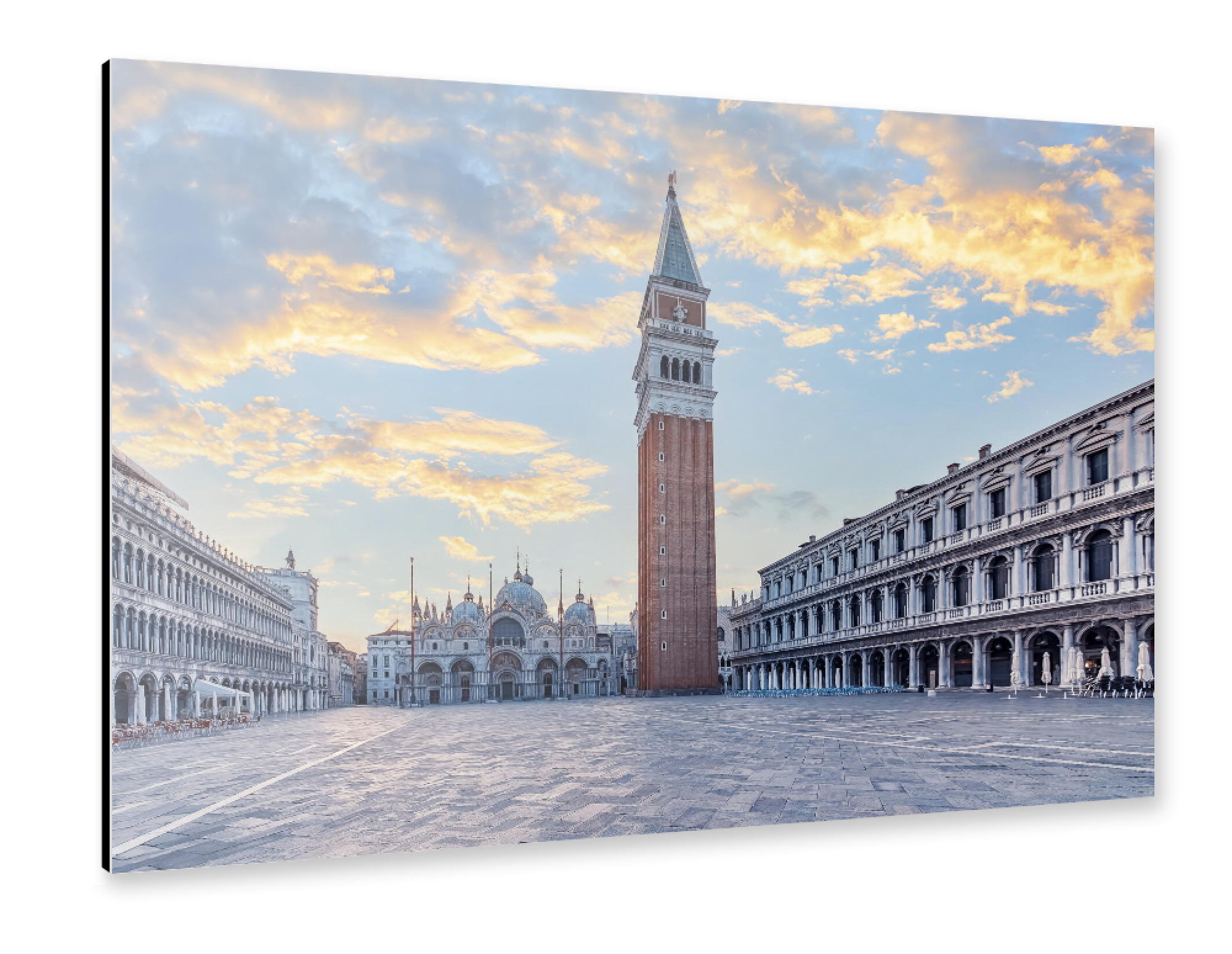 Alu-Dibond "St Marks Square" 75x50 cm artboxONE