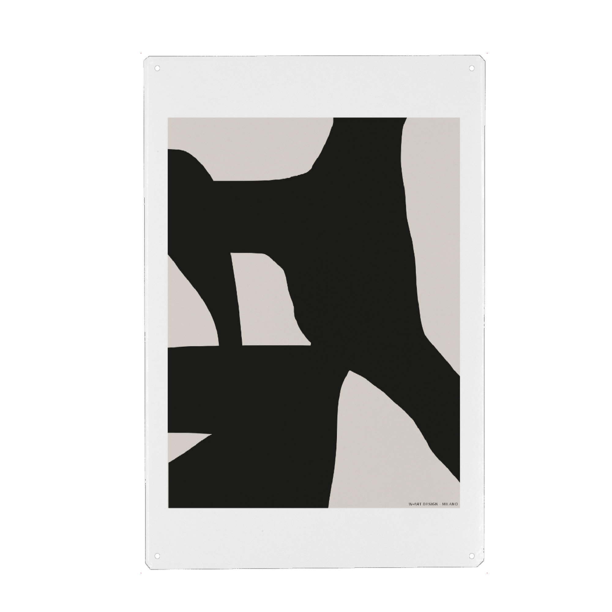 Holzbild "MEETING OF FORMS" artboxONE - Abstrakt,Geometrie
