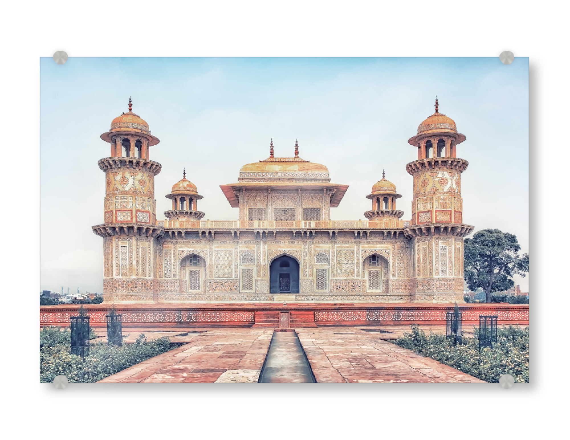 Acrylglasbild "I'timad-ud-Daulah" artboxONE - Städte,Reise,Architektur,Reise / Asien,Reise / Länder