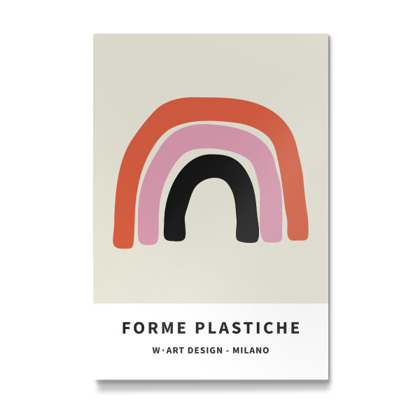 Galerie-Print "FORME PLASTICHE - THE RAINBOW" 30x20 cm artboxONE