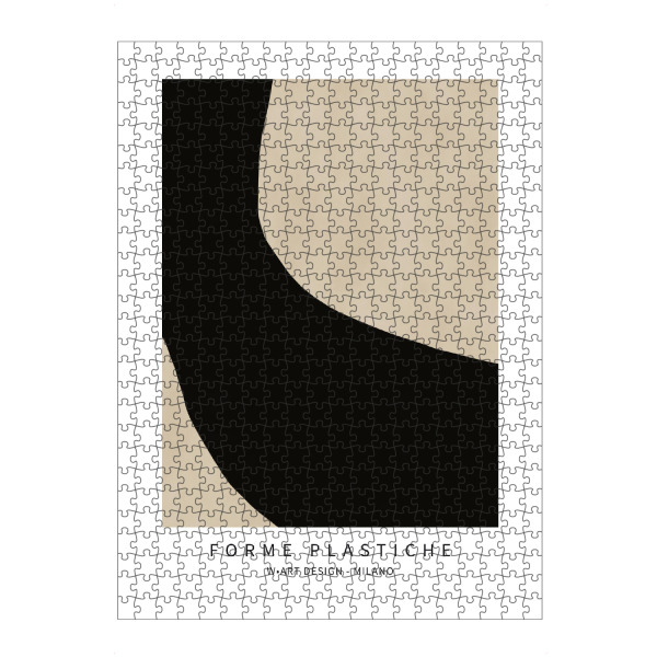 Puzzle Ravensburger "FORME PLASTICHE" artboxONE - Abstrakt,Geometrie