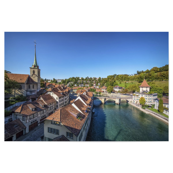 Poster 30x20 cm "The city of Bern" artboxONE - Städte,Reise,Architektur,Reise / Länder,Städte / Weitere