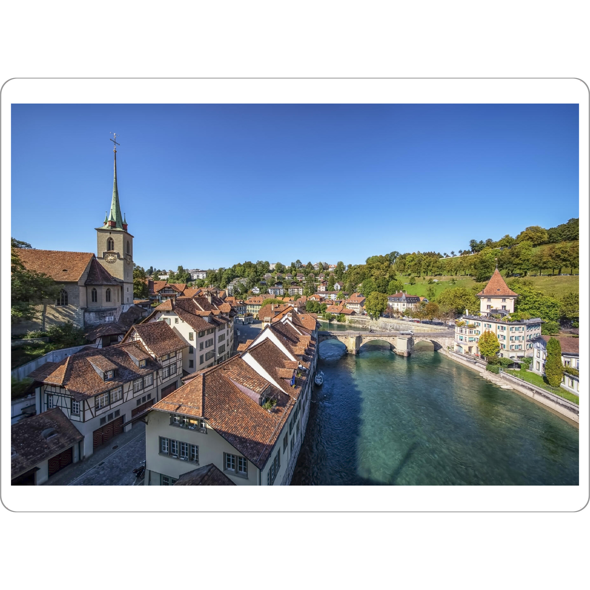 Tischset "The city of Bern" artboxONE - Städte,Reise,Architektur,Reise / Länder,Städte / Weitere