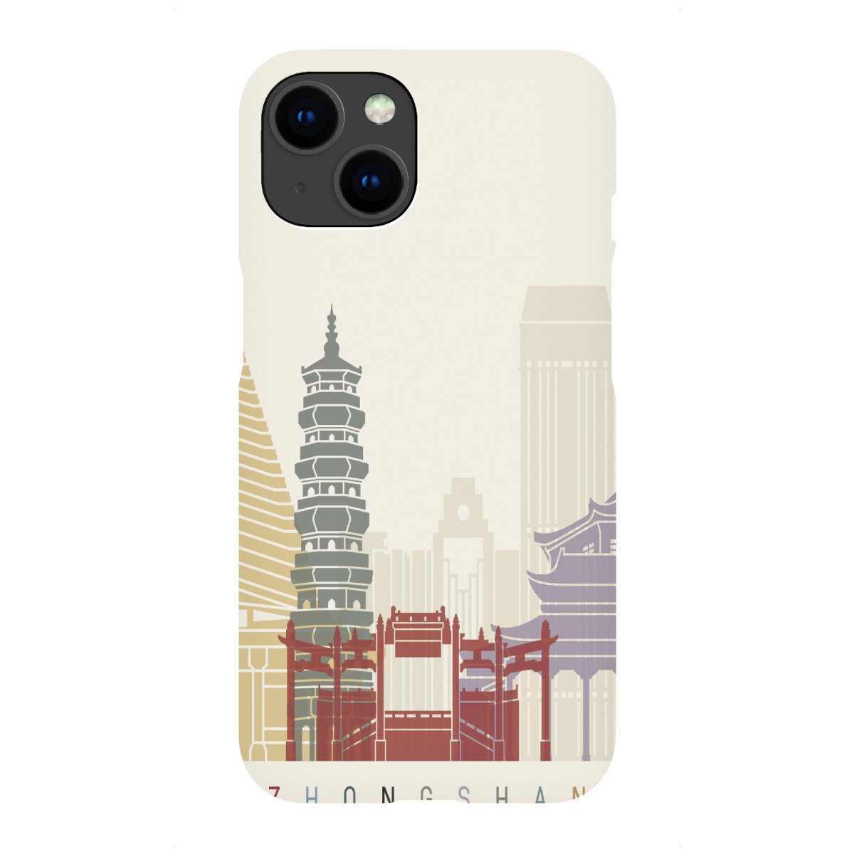 "Zhongshan skyline"für iPhone - Premium-Case Handyhülle artboxONE