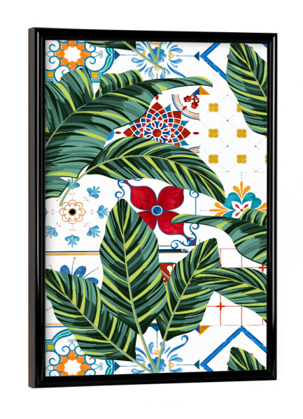 Poster mit schwarzem Rahmen "Plant a Garden" artboxONE - Natur