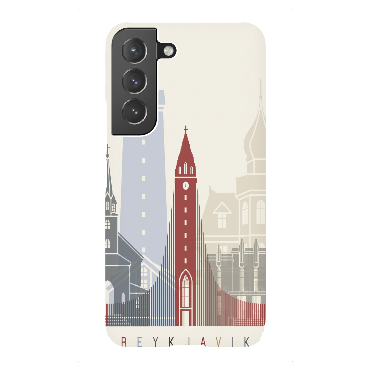 "Reykjavik skyline"für Samsung Galaxy - Premium-Case Handyhülle artboxONE