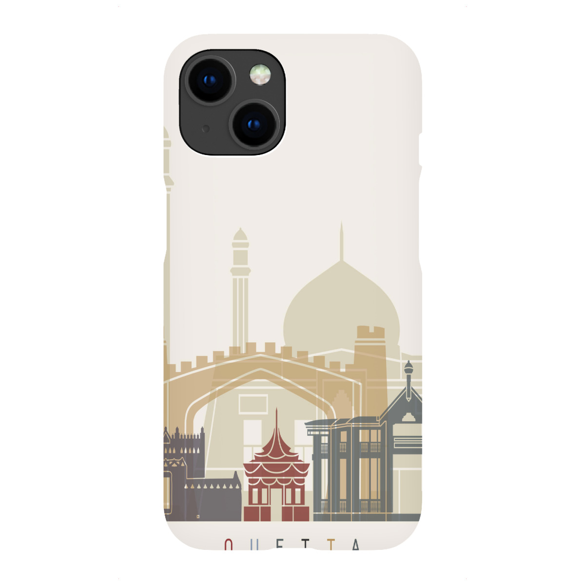 "Quetta skyline"für iPhone - Premium-Case Handyhülle artboxONE