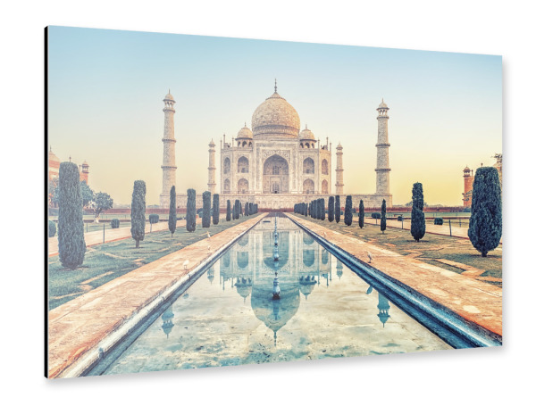 Alu-Dibond "Beautiful Taj Mahal" 30x20 cm artboxONE