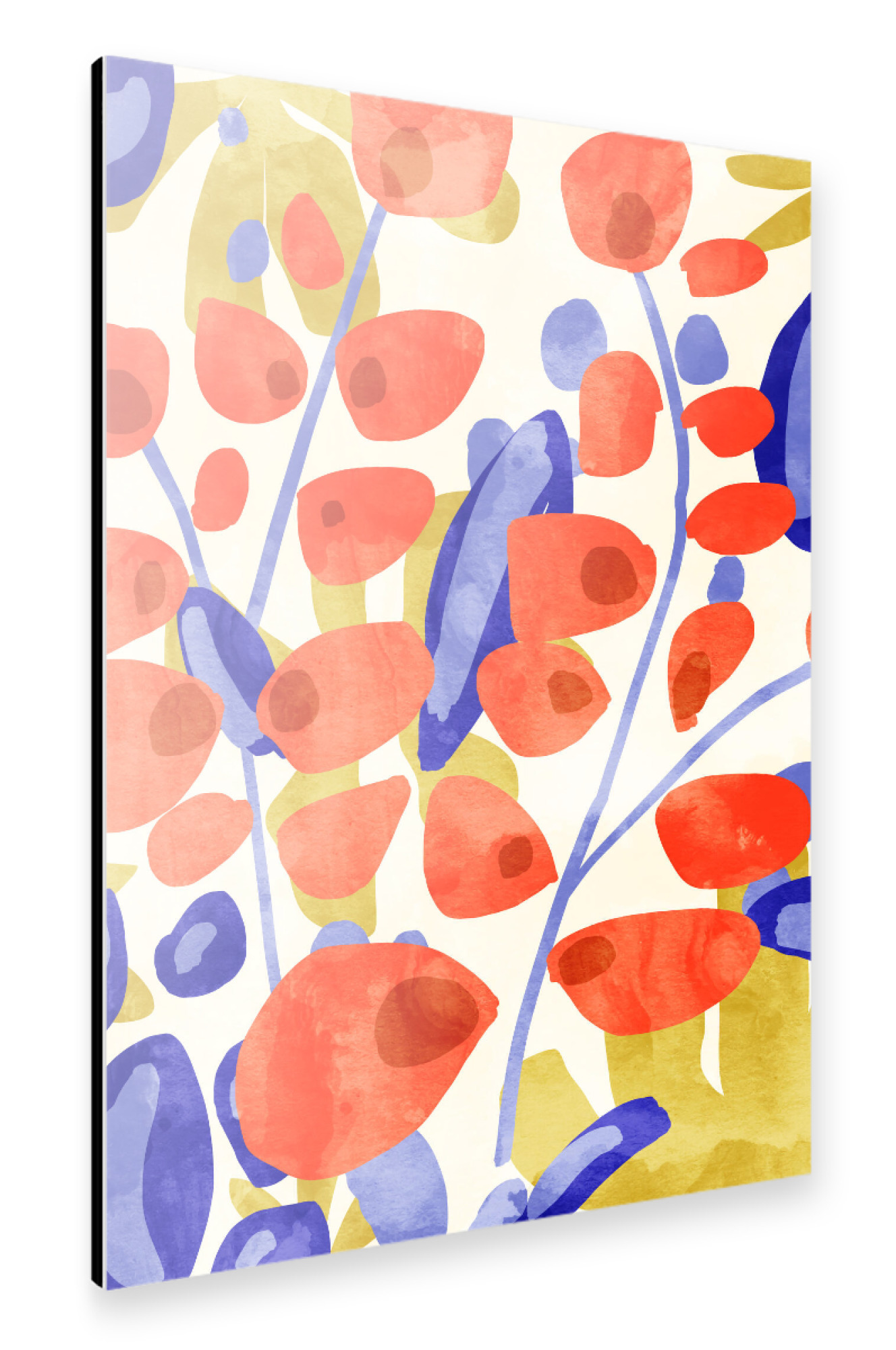 Alu-Dibond "All Good Things Are Wild & Free" 30x20 cm artboxONE