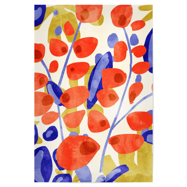 Poster "All Good Things Are Wild & Free" artboxONE - Natur,Floral