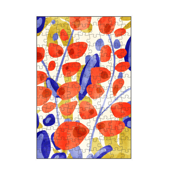 artboxONE Puzzle "All Good Things Are Wild & Free" artboxONE - Natur,Floral