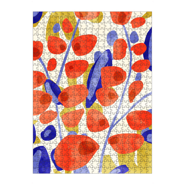 artboxONE Puzzle "All Good Things Are Wild & Free" artboxONE - Natur,Floral