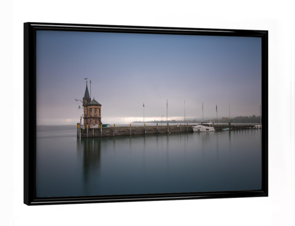 Poster mit schwarzem Rahmen "Konstanz Bodensee" artboxONE - Reise,Reise / Strand und Meer