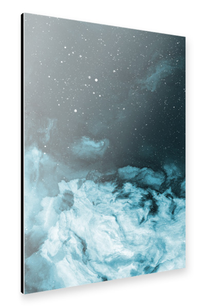 Alu-Dibond "Blue Mindfulness" 30x20 cm artboxONE